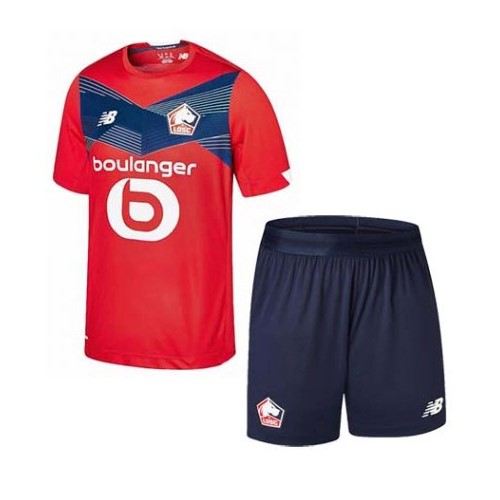 Camiseta Lille Replica Primera Ropa Niños 2020/21 Rojo